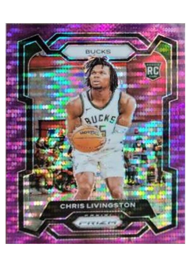 2023-24 Panini Prizm Base Set Chris Livingston #156 card
