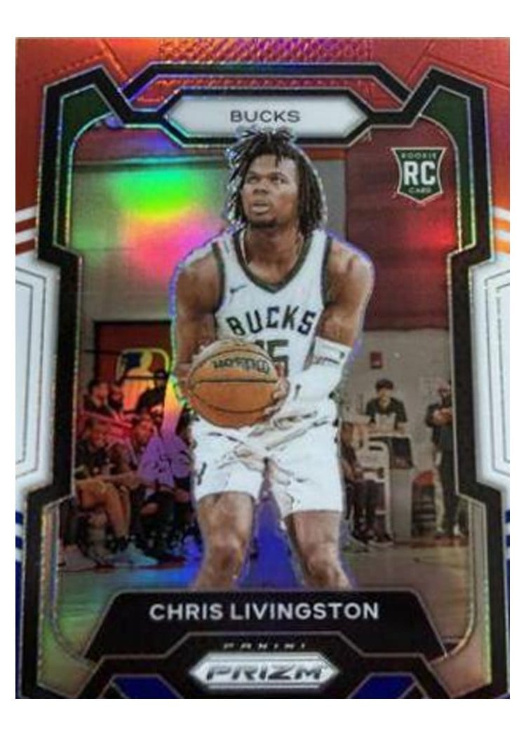 2023-24 Panini Prizm Base Set Chris Livingston #156 card