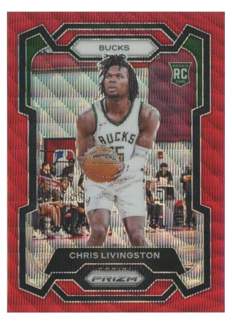 2023-24 Panini Prizm Base Set Chris Livingston #156 card