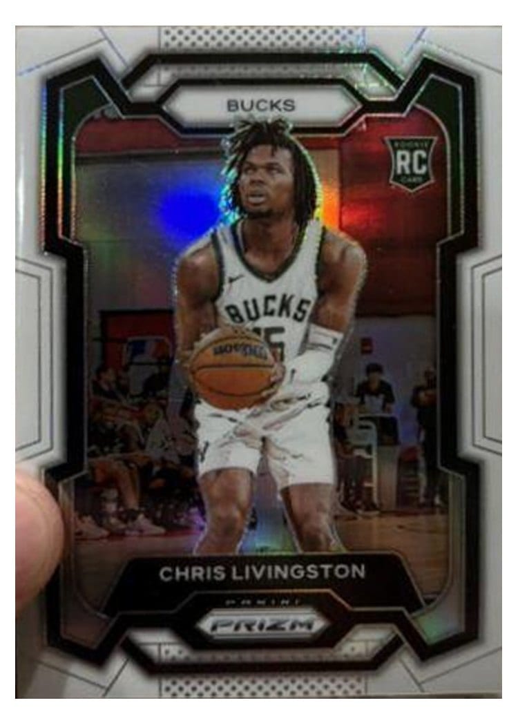2023-24 Panini Prizm Base Set Chris Livingston #156 card