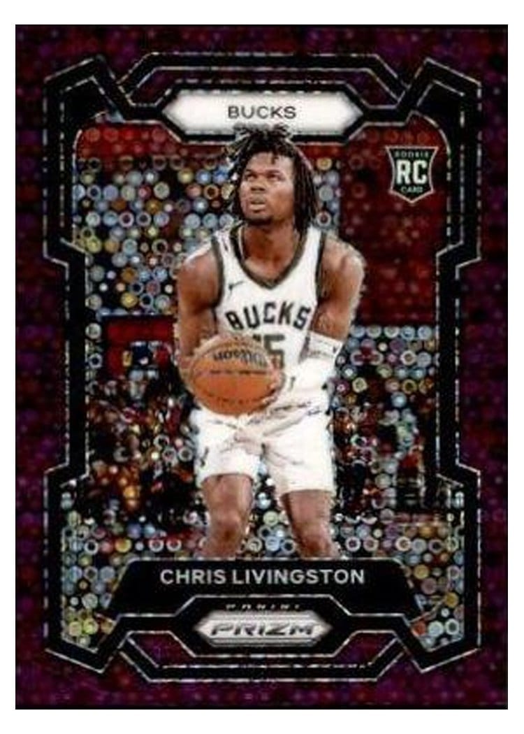 2023-24 Panini Prizm Base Set Chris Livingston #156 card