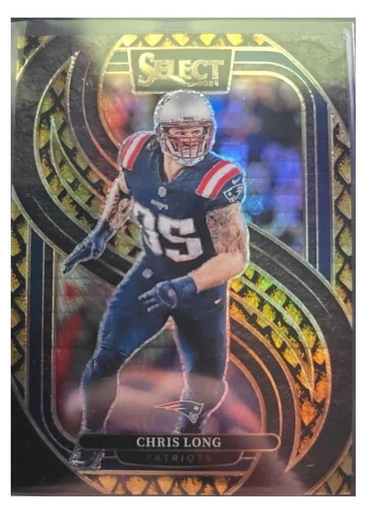 2024 Panini Select Base Set Chris Long Gold Mojo #137 card