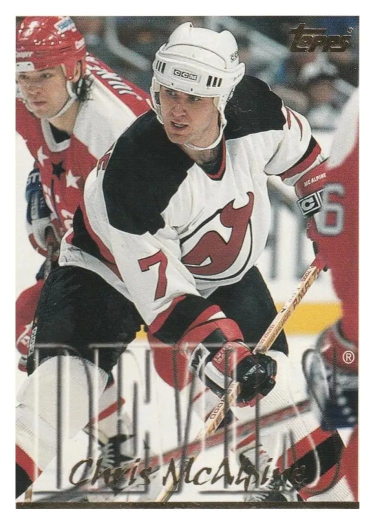 1995 Topps Chris McAlpine #61 card