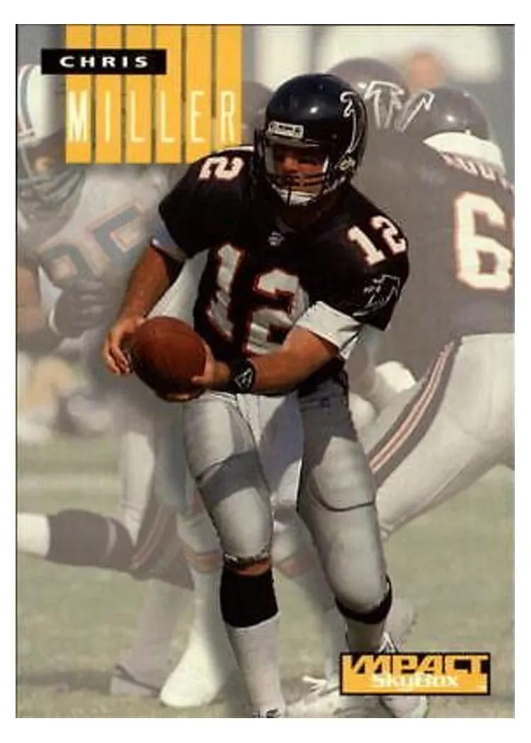 1994 Skybox Impact Chris Miller #144 card