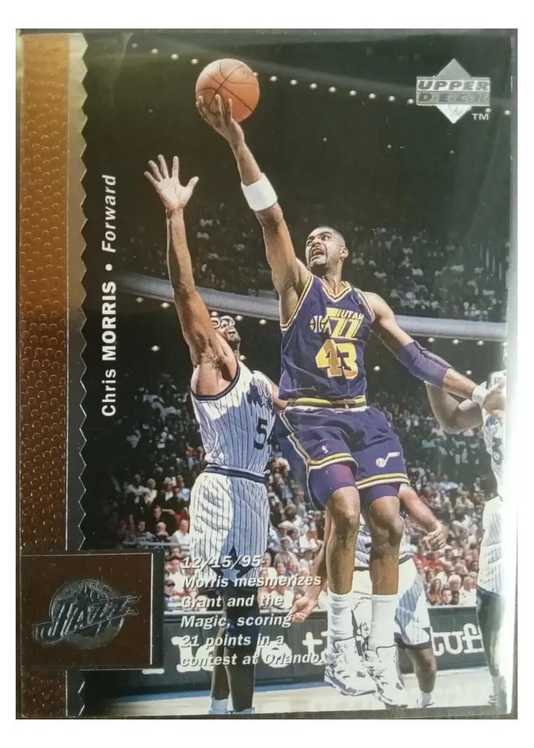 1996 Upper Deck Chris Morris #126 card