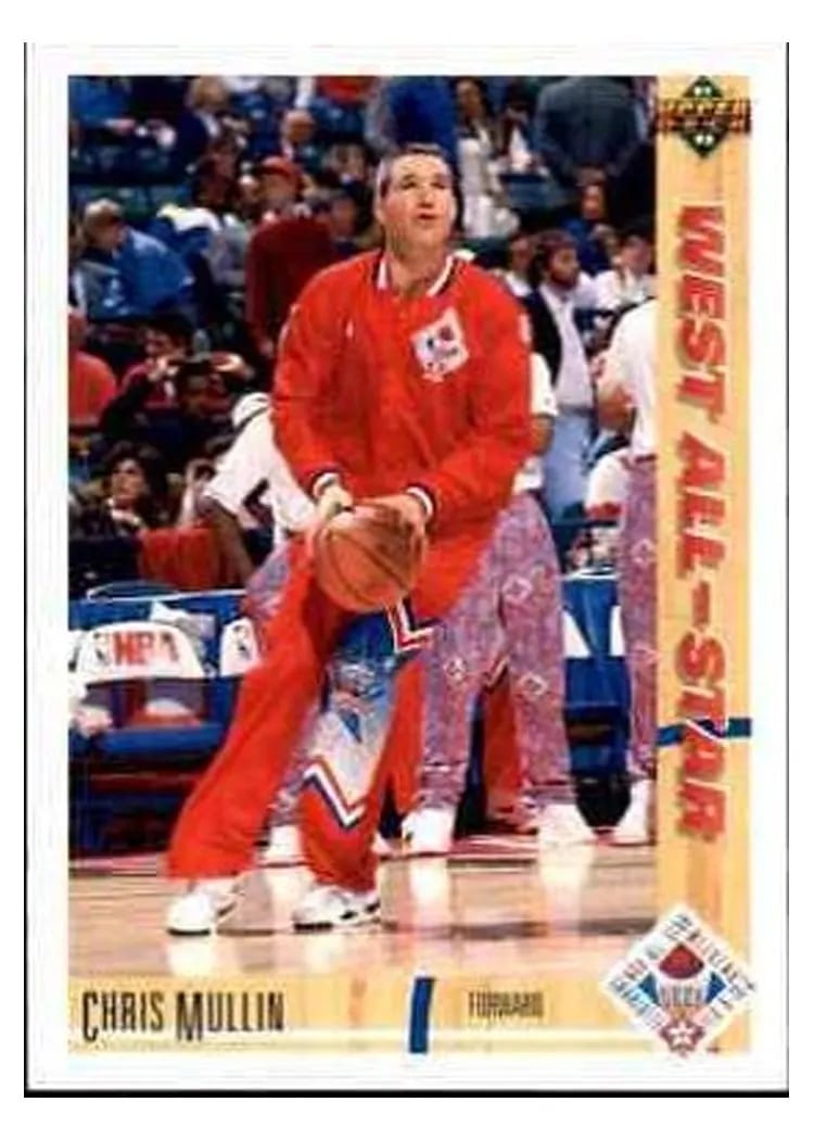 1991 Upper Deck Chris Mullin #60 card