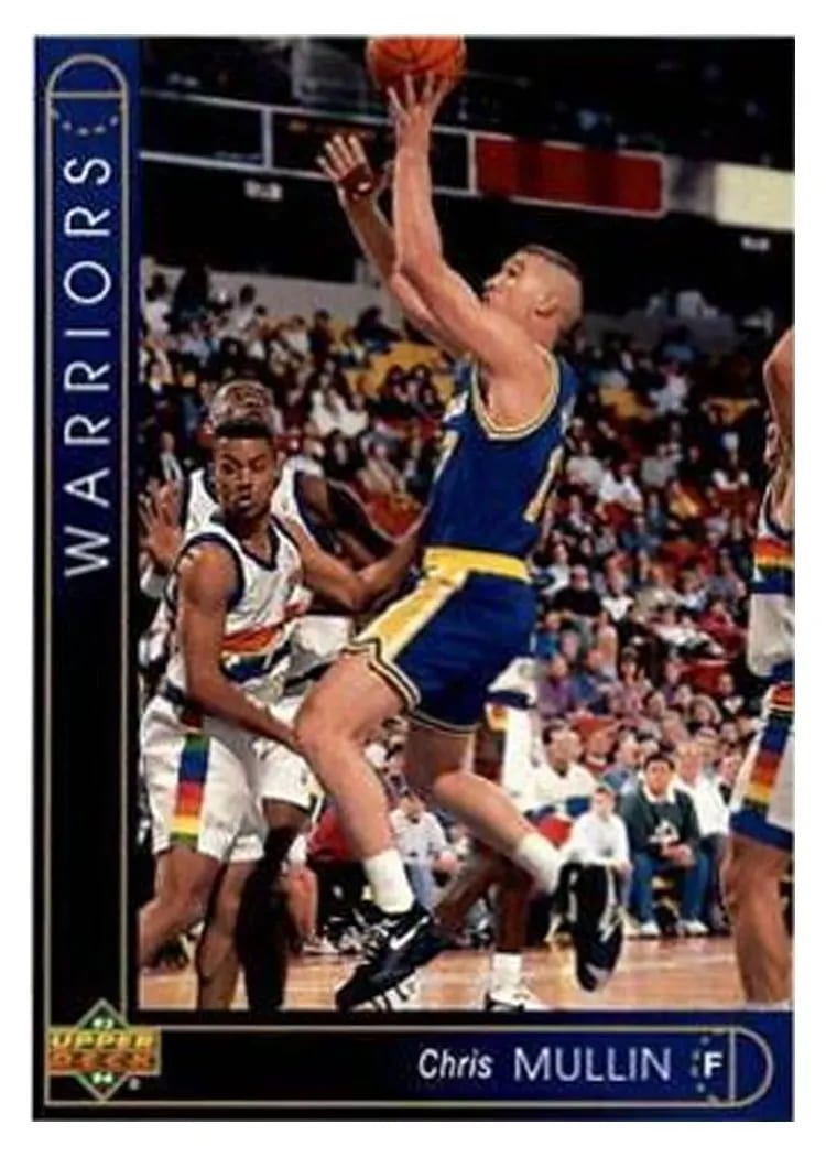 1993 Upper Deck Chris Mullin #92 card