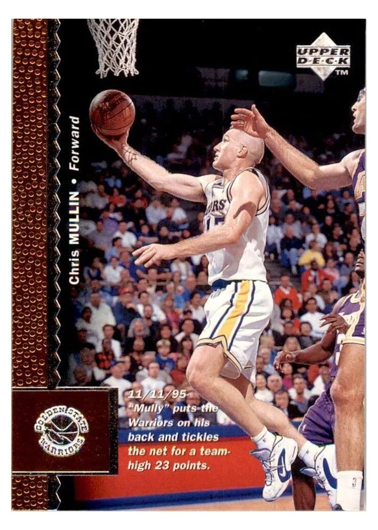 1996 Upper Deck Chris Mullin #40 card