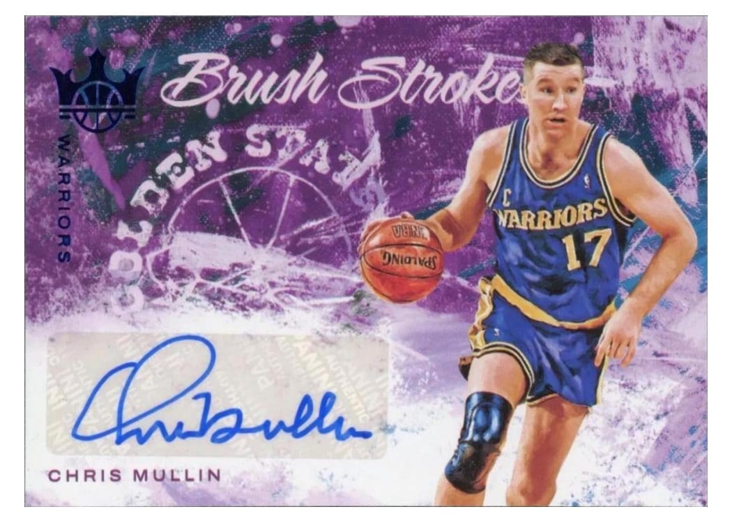 2021-22 Panini Court Kings Brush Strokes Chris Mullin #BR-CML card