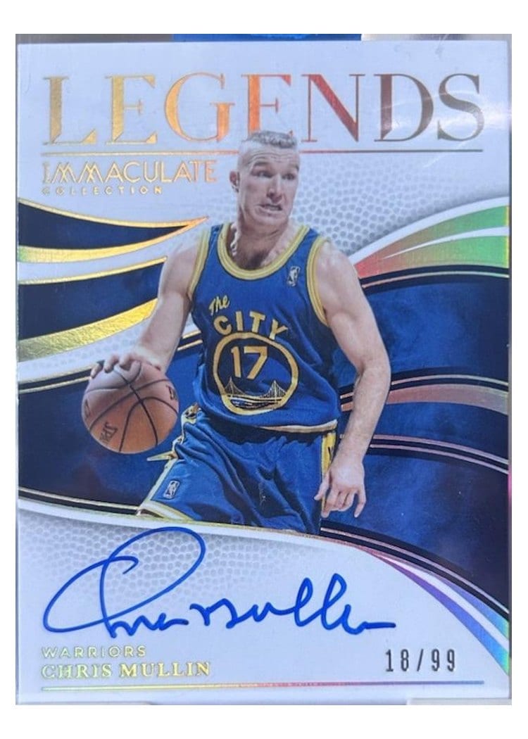 2024-25 Panini Immaculate Collection Immaculate Legends Set Chris Mullin #9 card