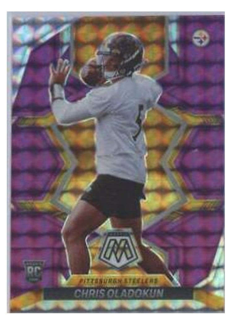 2022 Panini Mosaic Base Set Chris Oladokun #365 card