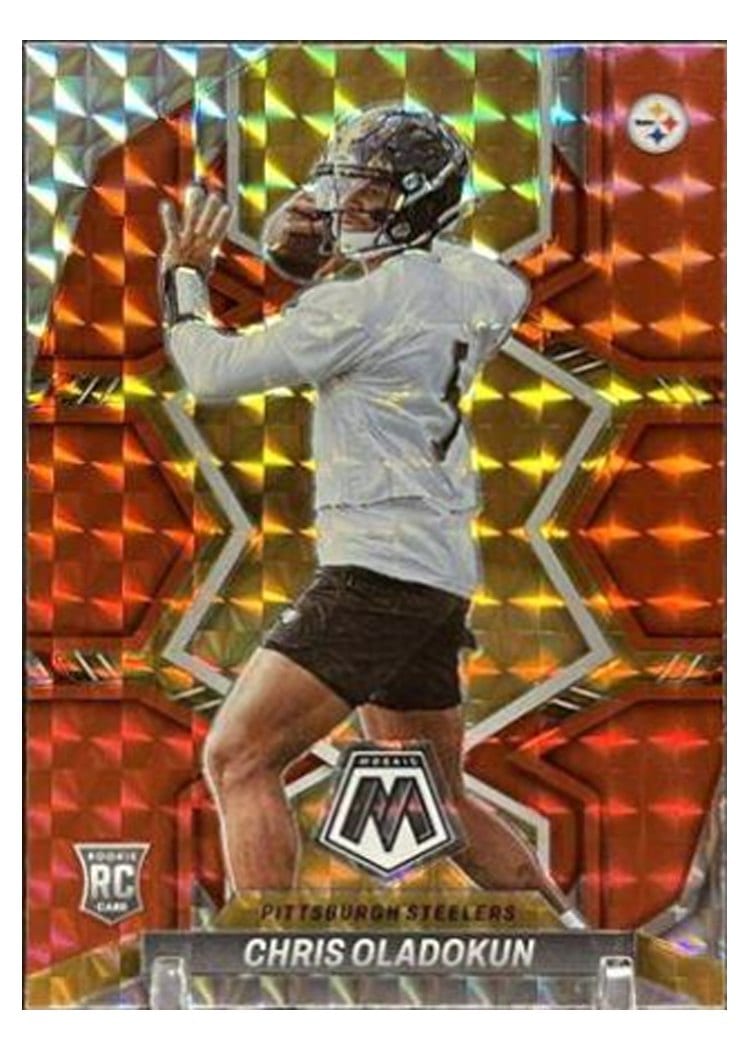 2022 Panini Mosaic Base Set Chris Oladokun #365 card