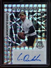 2022 Panini Mosaic Rookie Autographs Mosaic Chris Oladokun #RAM-COL card