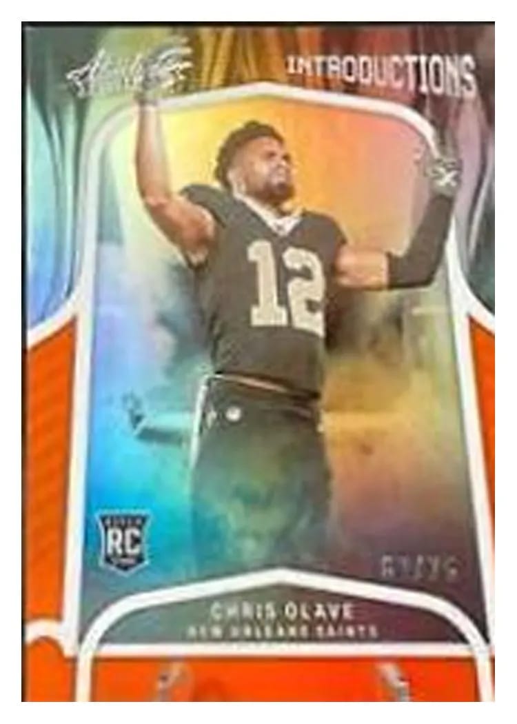 2022 Panini Absolute Introductions Chris Olave #INT-8 card