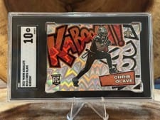2022 Panini Absolute Kaboom Horizontal Chris Olave #KH10 card