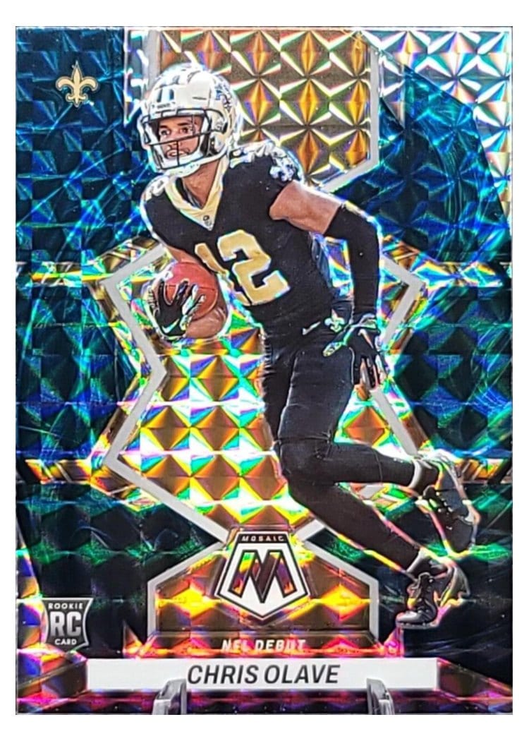 2022 Panini Mosaic Chris Olave #277 card