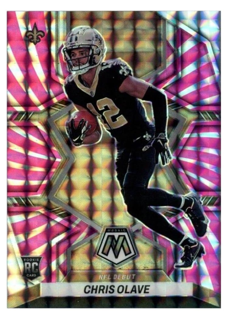 2022 Panini Mosaic Chris Olave #277 card