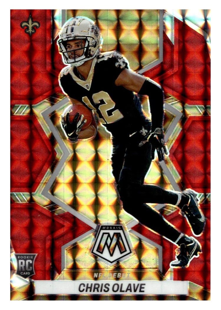 2022 Panini Mosaic Chris Olave #277 card