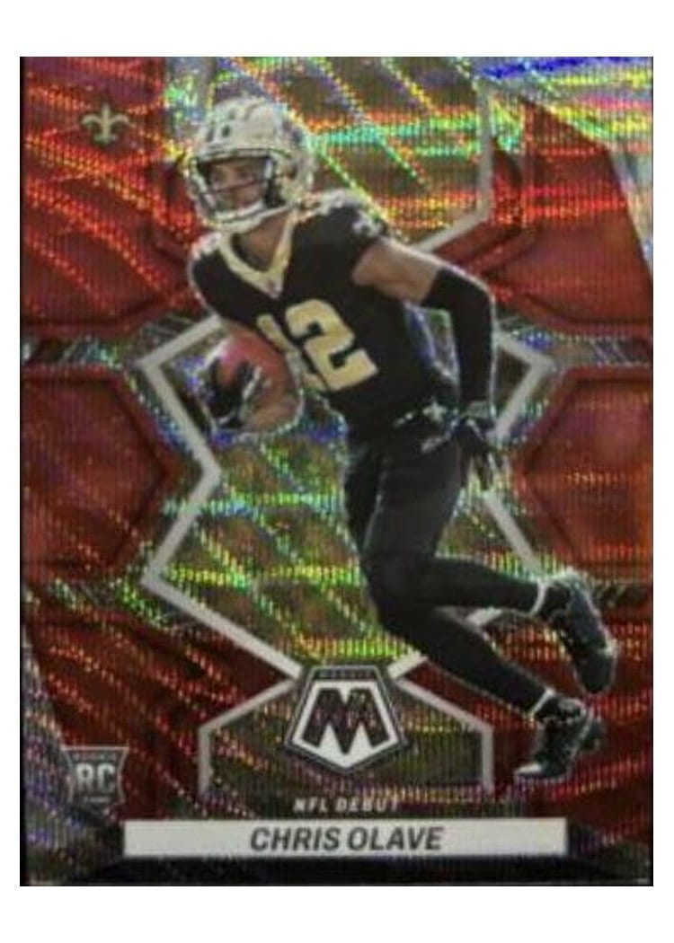 2022 Panini Mosaic Chris Olave #277 card