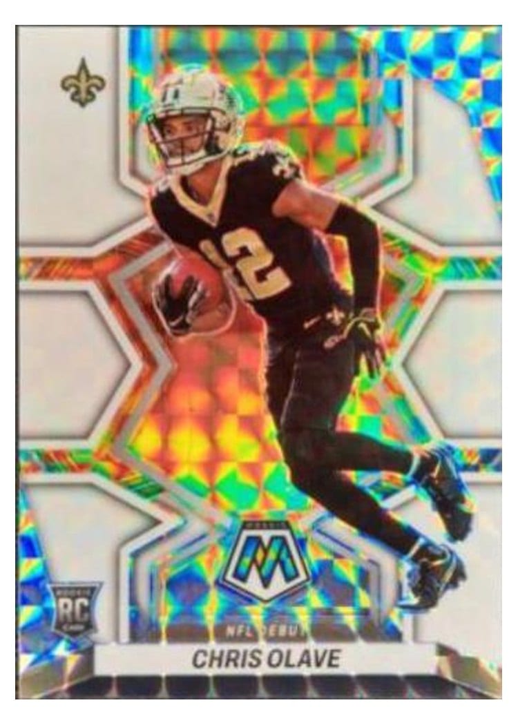 2022 Panini Mosaic Chris Olave #277 card