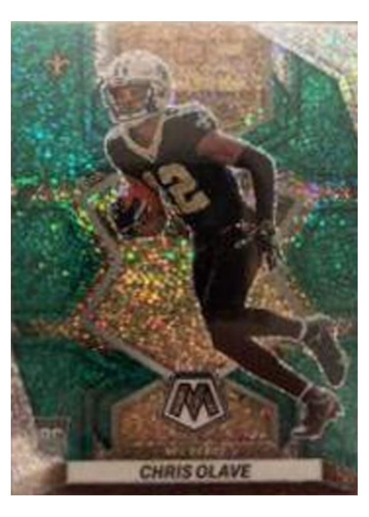 2022 Panini Mosaic Chris Olave #277 card