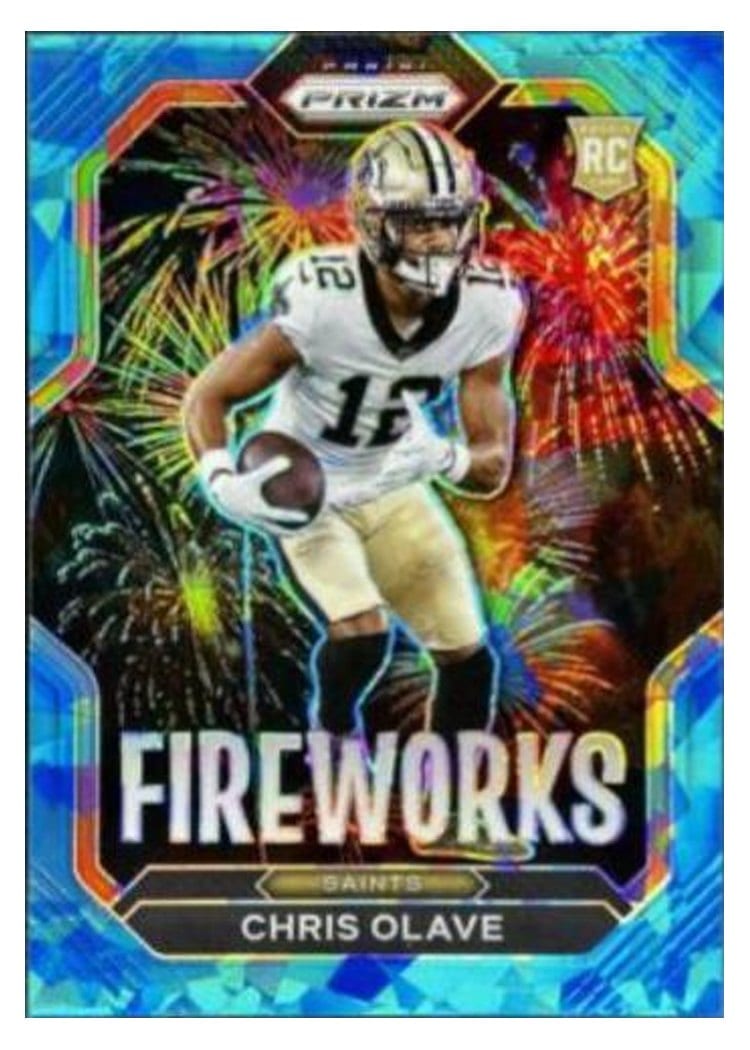 2022 Panini Prizm Base Set Chris Olave #310 card