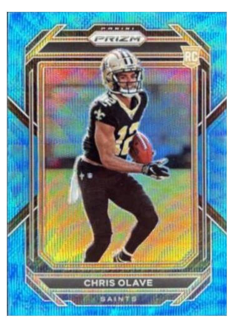 2022 Panini Prizm Base Set Chris Olave #310 card