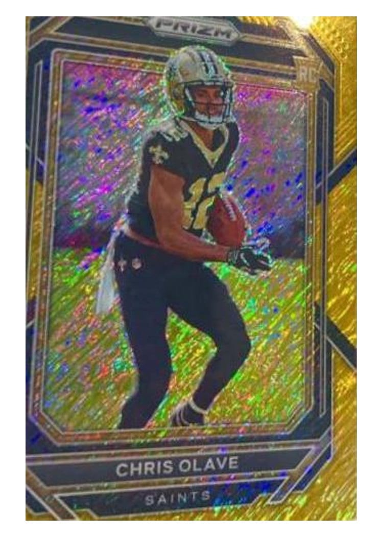 2022 Panini Prizm Base Set Chris Olave #310 card