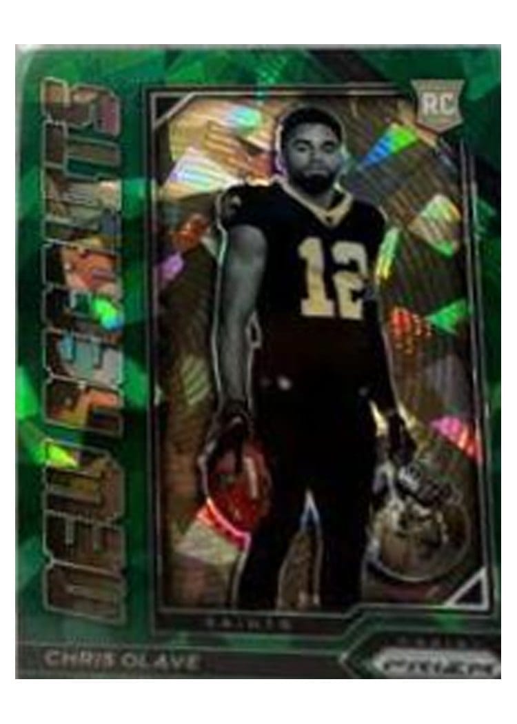 2022 Panini Prizm Base Set Chris Olave #310 card