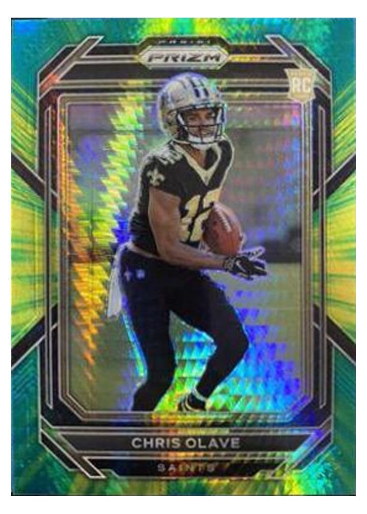 2022 Panini Prizm Base Set Chris Olave #310 card
