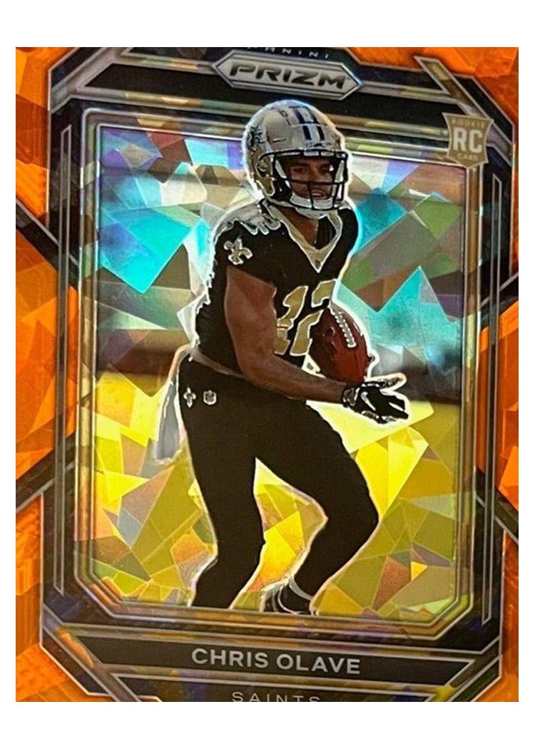 2022 Panini Prizm Base Set Chris Olave #310 card