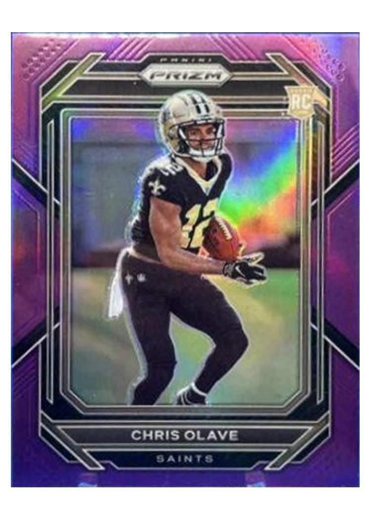 2022 Panini Prizm Base Set Chris Olave #310 card