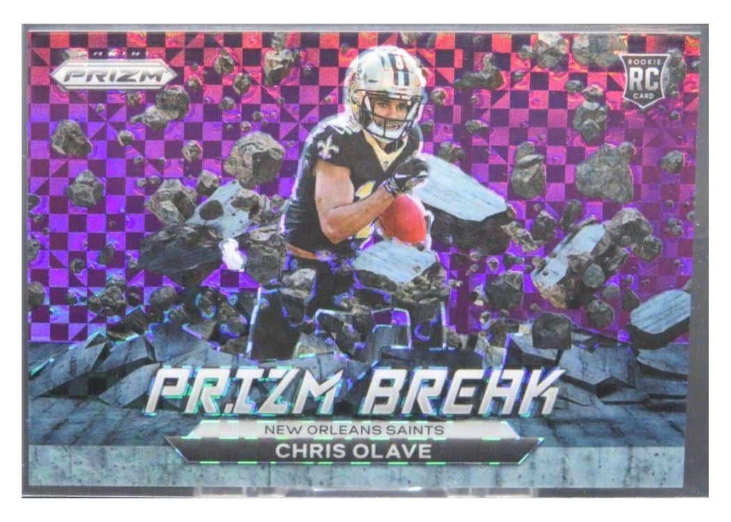 2022 Panini Prizm Base Set Chris Olave #310 card
