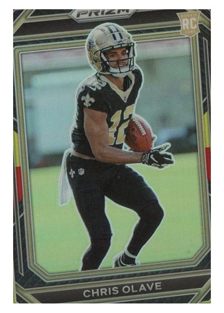 2022 Panini Prizm Base Set Chris Olave #310 card