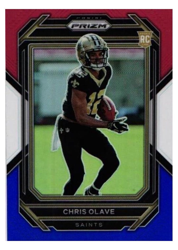 2022 Panini Prizm Base Set Chris Olave #310 card