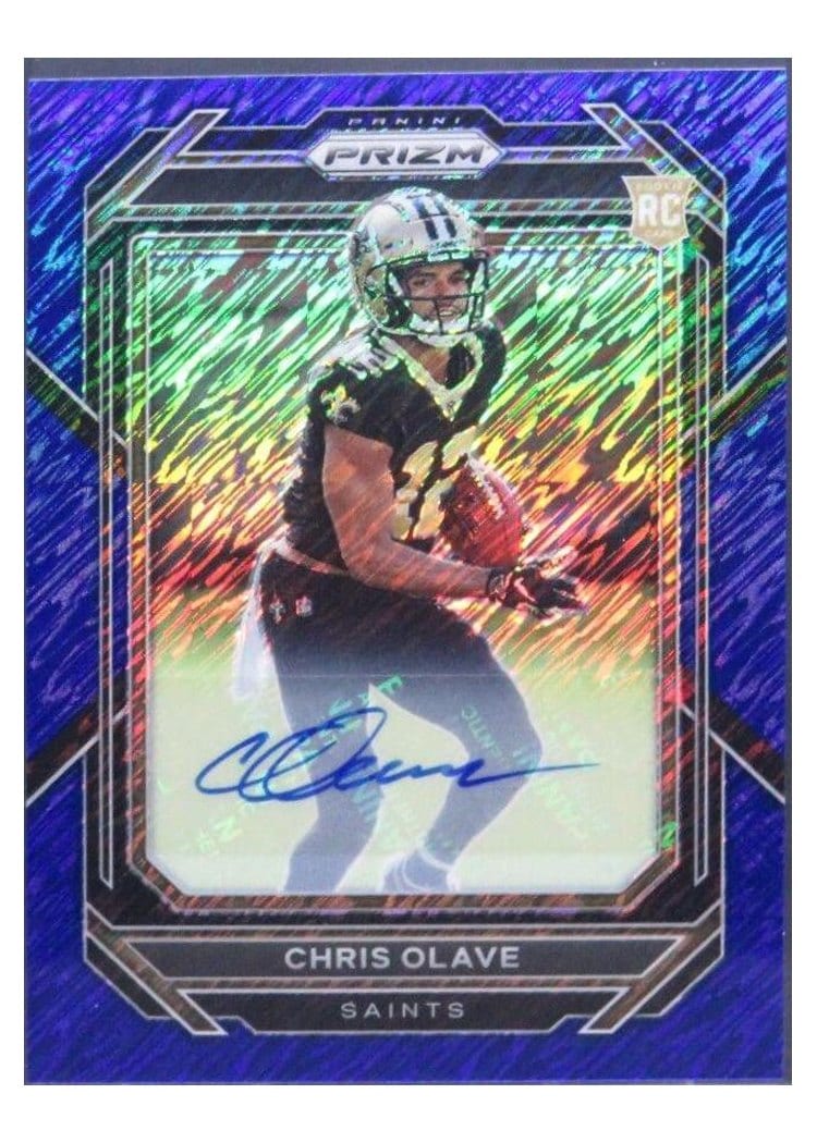 2022 Panini Prizm Base Set Chris Olave #310 card