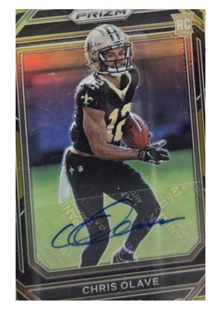 2022 Panini Prizm Base Set Chris Olave #310 card