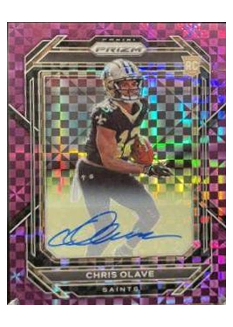 2022 Panini Prizm Base Set Chris Olave #310 card
