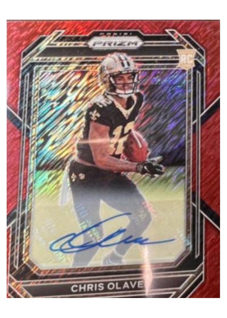 2022 Panini Prizm Base Set Chris Olave #310 card