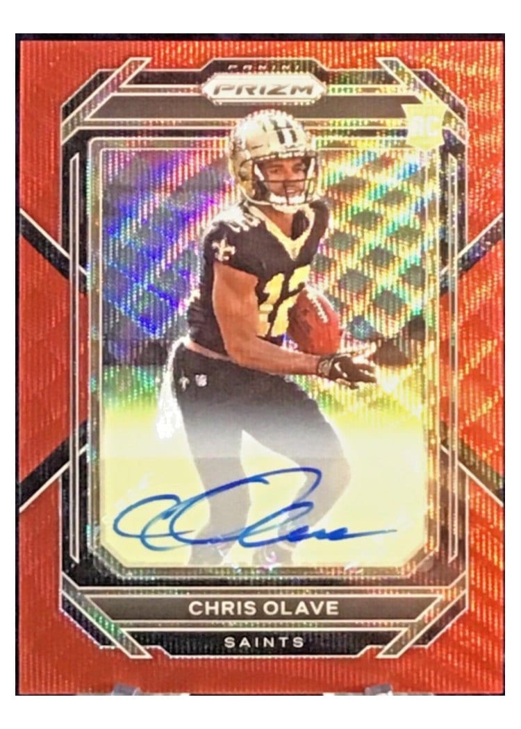 2022 Panini Prizm Base Set Chris Olave #310 card