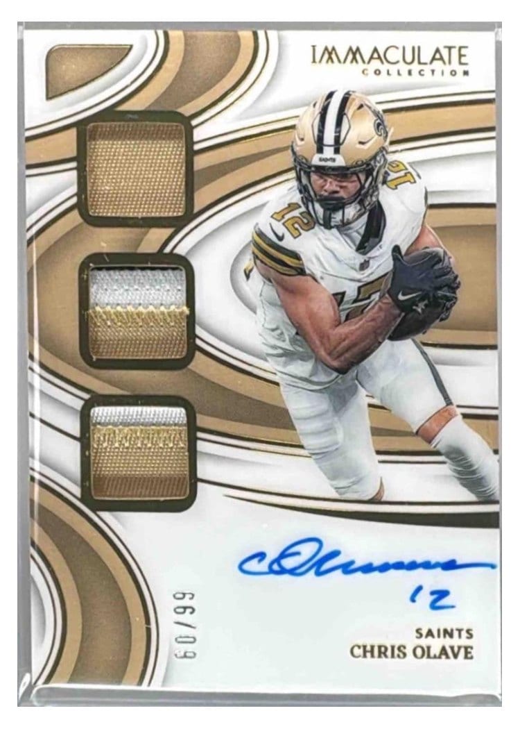 2024 Panini Immaculate Collection Immaculate Players Collection Autographs Chris Olave #14 card