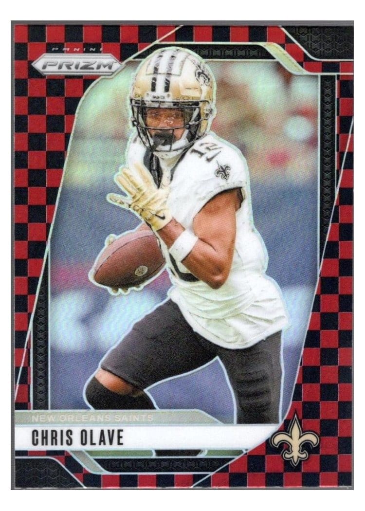 2024 Panini Prizm Base Set Chris Olave #206 card