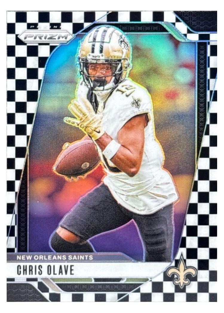 2024 Panini Prizm Base Set Chris Olave #206 card