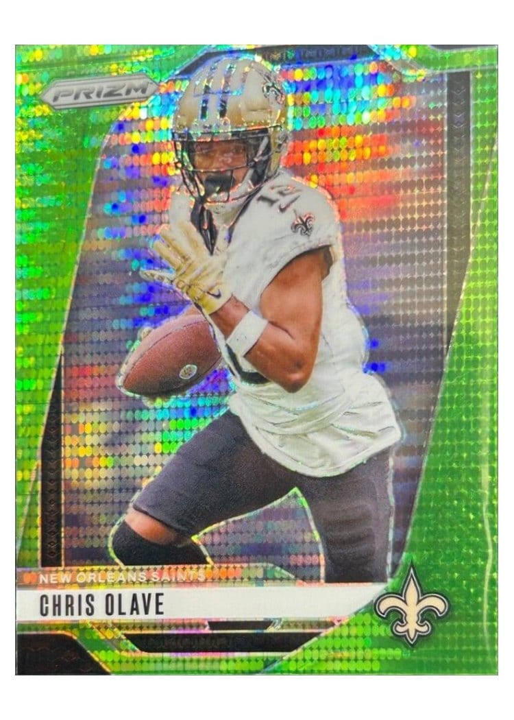 2024 Panini Prizm Base Set Chris Olave #206 card
