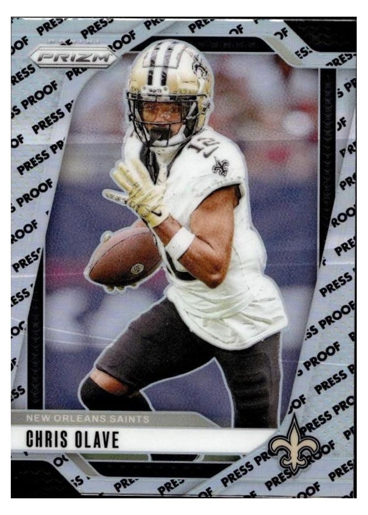 2024 Panini Prizm Base Set Chris Olave #206 card