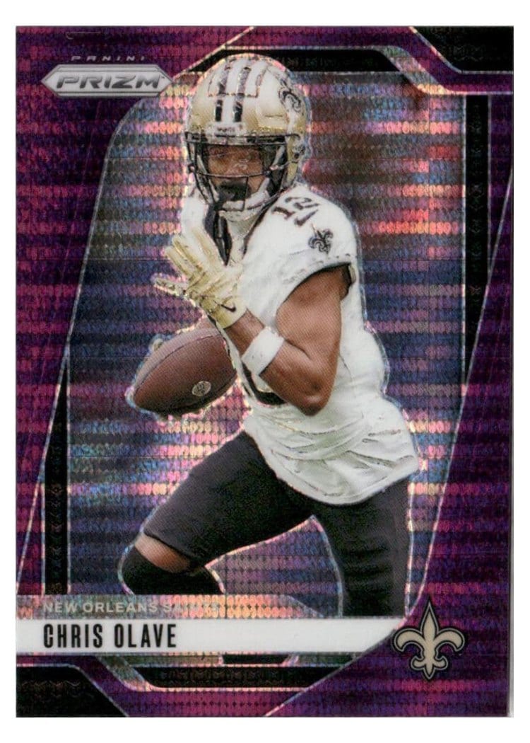 2024 Panini Prizm Base Set Chris Olave #206 card