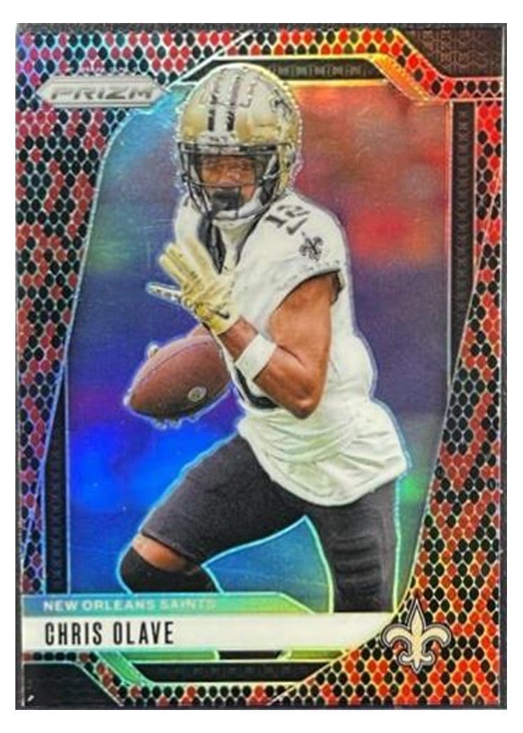 2024 Panini Prizm Base Set Chris Olave #206 card