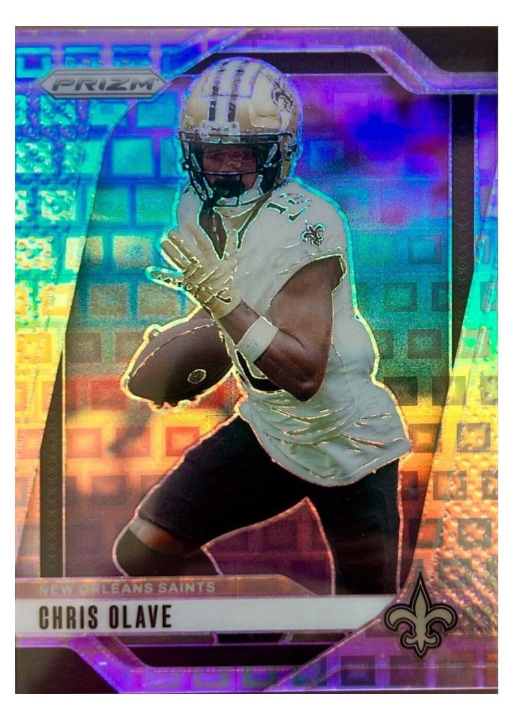 2024 Panini Prizm Base Set Chris Olave #206 card