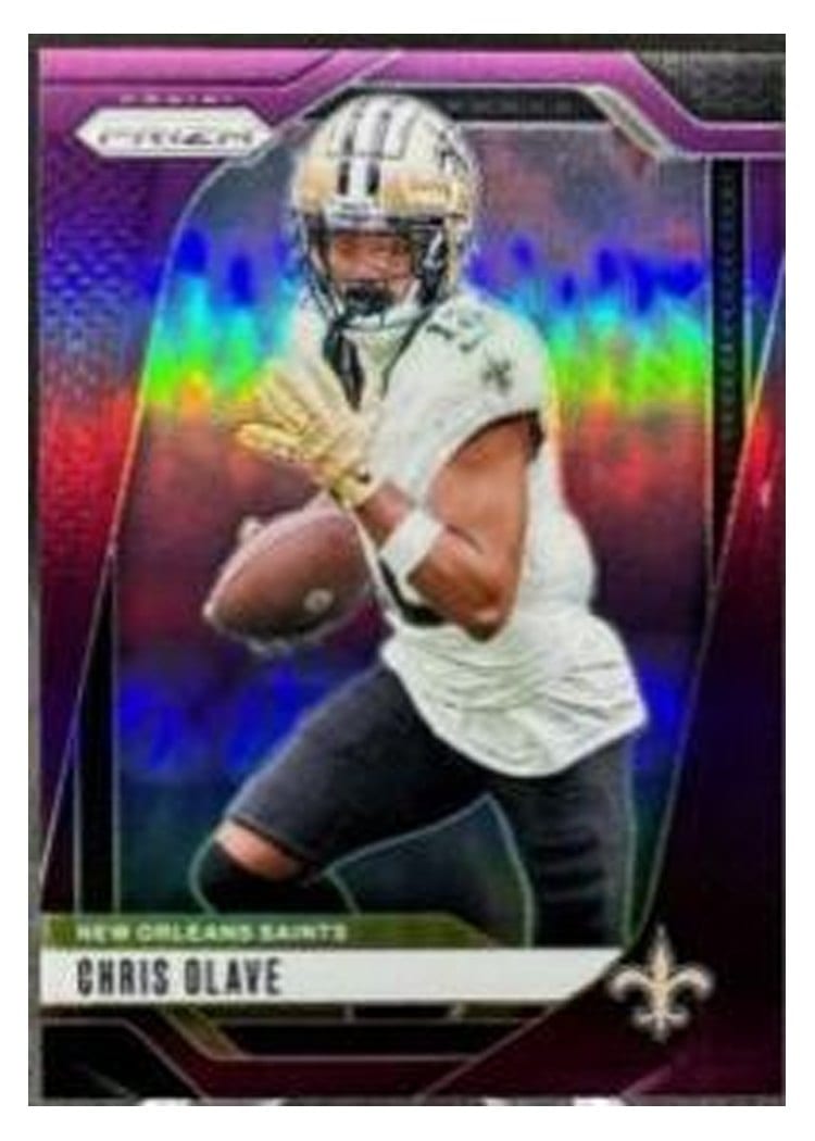 2024 Panini Prizm Base Set Chris Olave #206 card