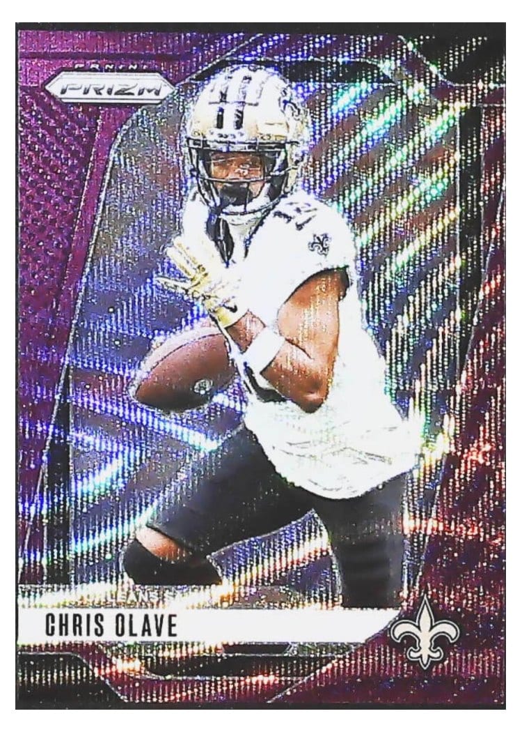 2024 Panini Prizm Base Set Chris Olave #206 card